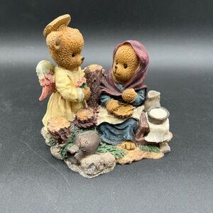 72001 BERRY HILL BEARS FAMOUS BIBLE STORIES THE BIRTH OF JESUS FORETOLD - NO BOX